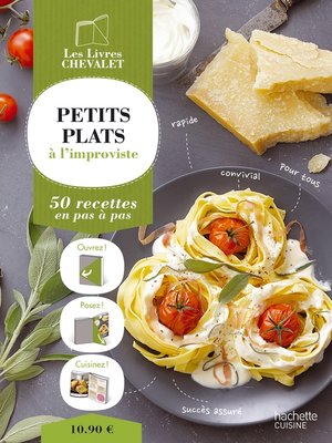 cover image of Petits plats à l'improviste